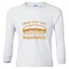 Ultra Cotton® Youth Long Sleeve T-Shirt. Thumbnail