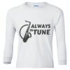 Ultra Cotton® Youth Long Sleeve T-Shirt. Thumbnail