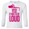 Ultra Cotton® Youth Long Sleeve T-Shirt. Thumbnail