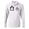 SpotShield™ 50/50 Long Sleeve Sport Shirt. Thumbnail